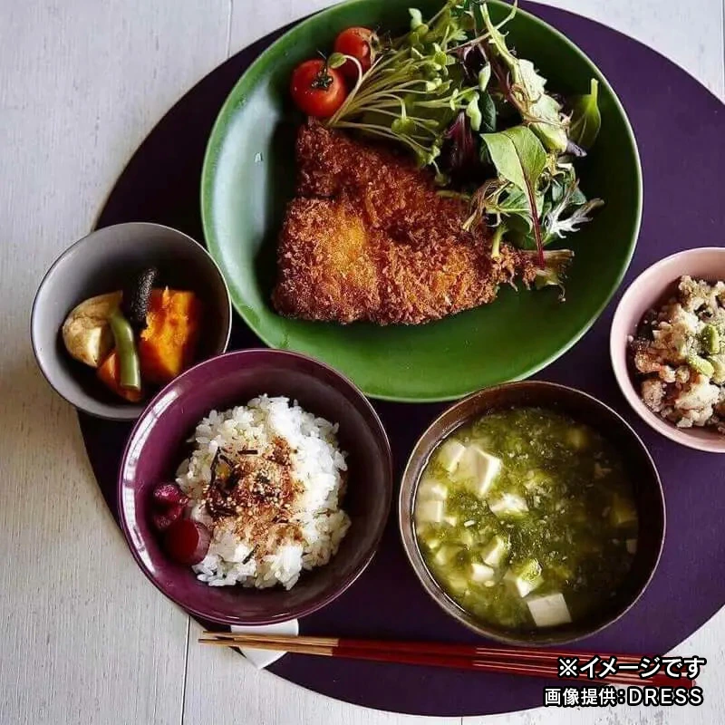 大皿 DRESS 波佐見焼 直径21.5cm 
