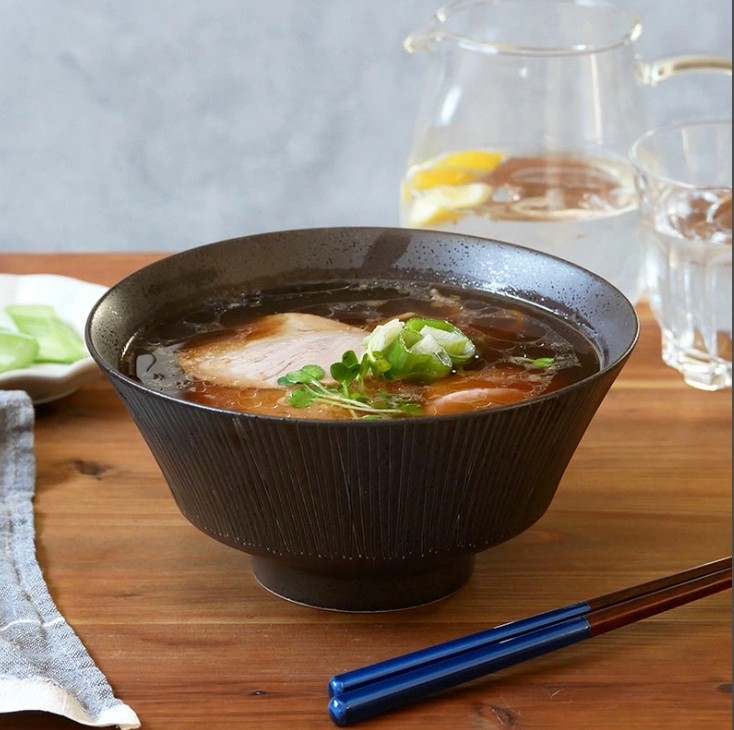 ラーメンどんぶり 18cm Rim wire