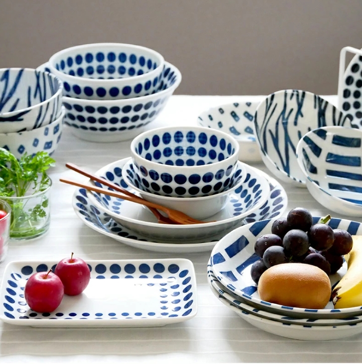 北欧風pattern 食器8点セット