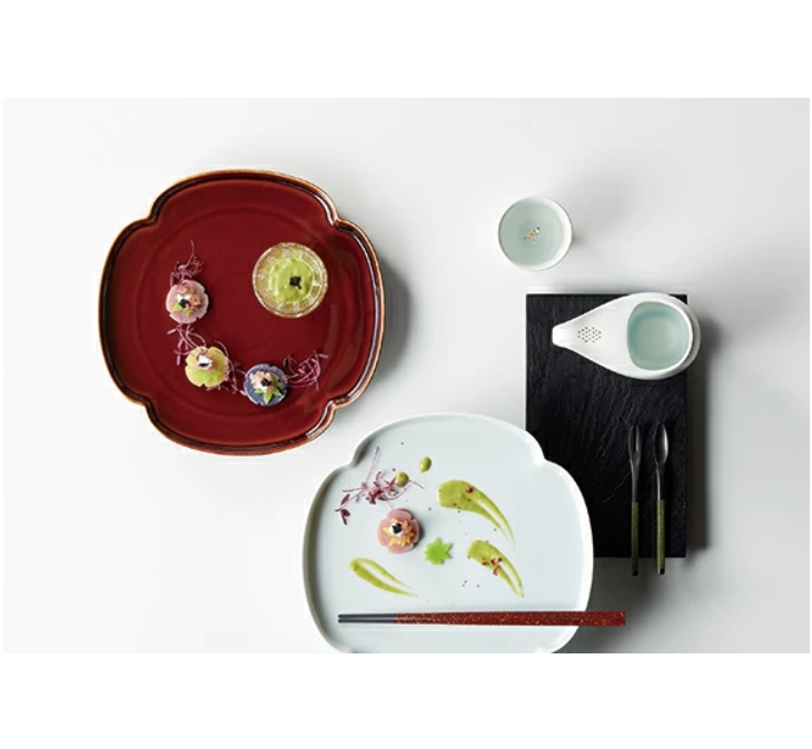 有田焼 瑞季 木瓜浅鉢