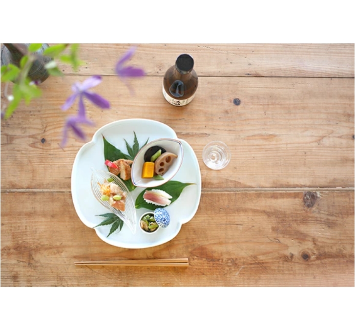 有田焼 瑞季 木瓜浅鉢