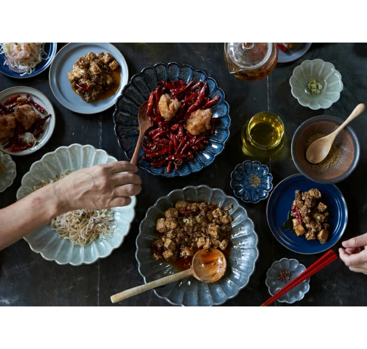 TAMAKI 花皿 ディーププレート 23cm 
