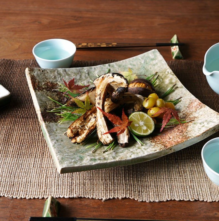 たち吉 松禄 角皿 