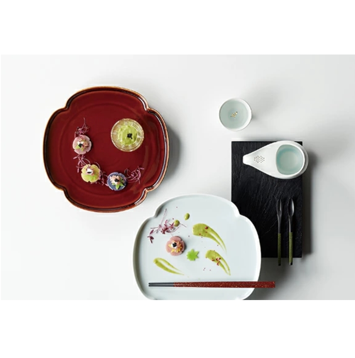 有田焼  瑞季　木瓜浅鉢
