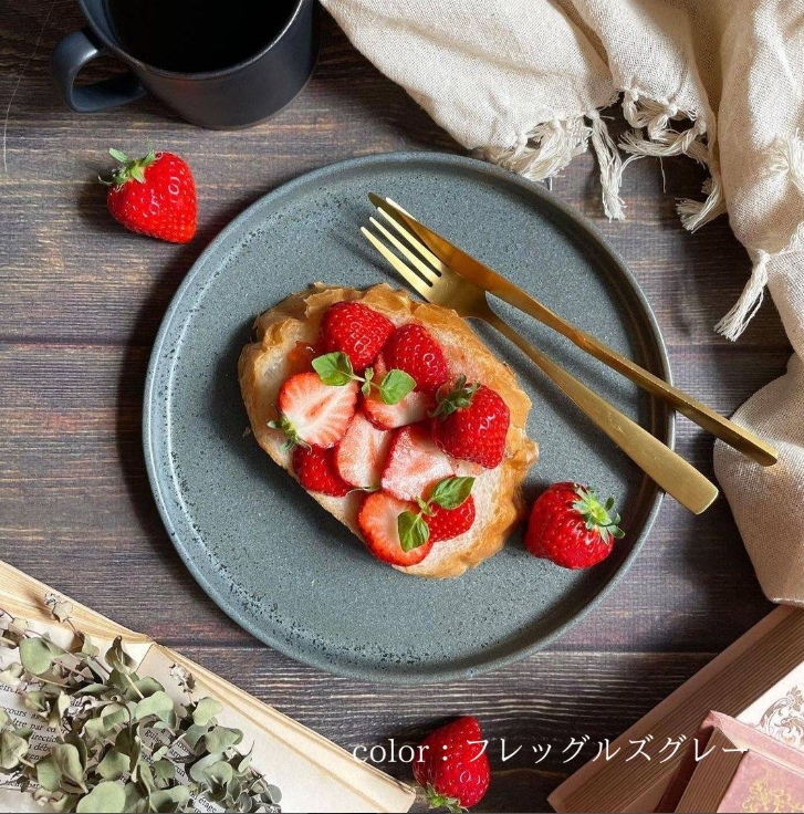 ケーキ皿 16cm  陶器 美濃焼 フラットプレート S
