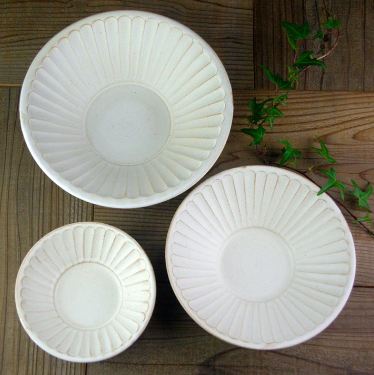 益子焼 kinari 朝顔鉢（大） サラダボール 大鉢 
