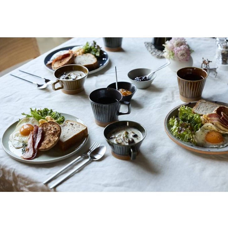 スープカップ 265ml お皿 食器 TAMAKI イキ　しのぎ 削ぎ 切立
