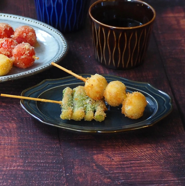 オーバルプレート 17cm ラフィネ 中皿 楕円皿 変形皿 取り皿