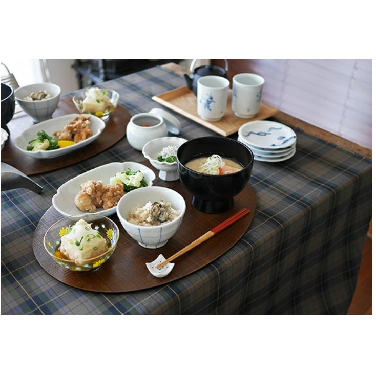 文吉窯 6.5寸長モッコ型向付