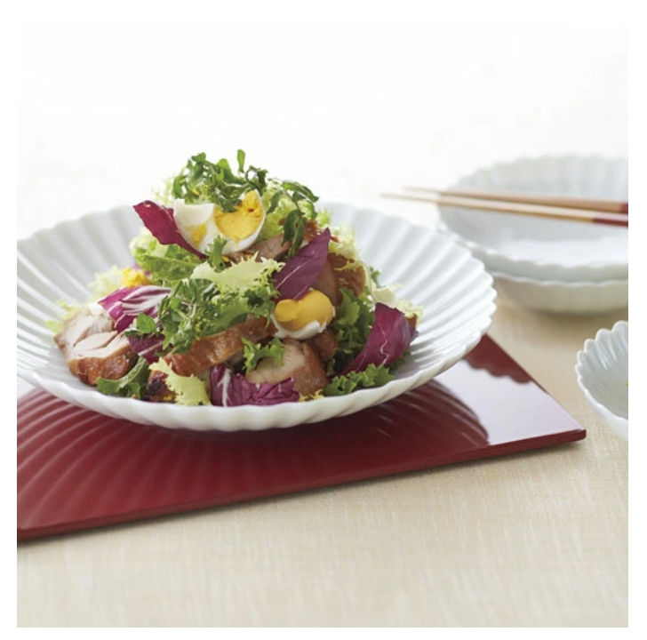 和食器 パスタ皿 大皿 26cm「 たち吉 白菊 大皿 」