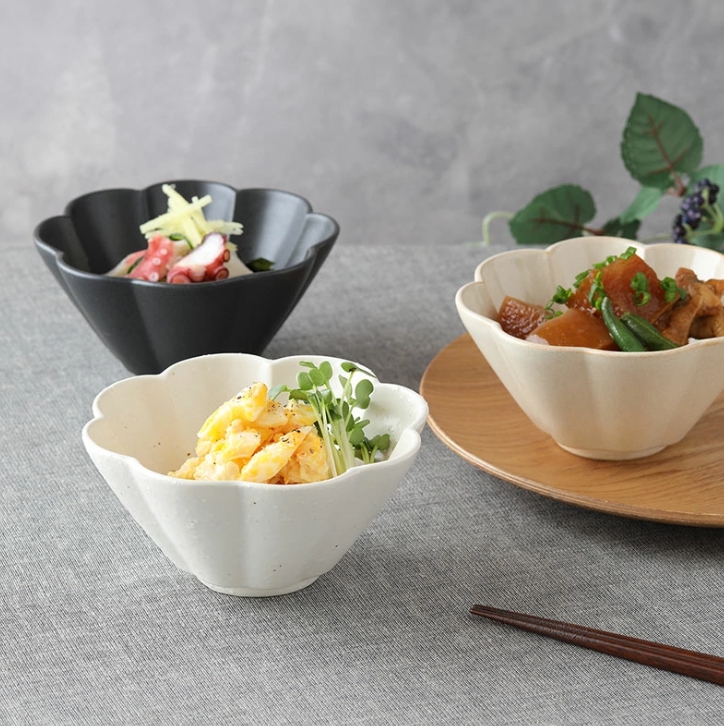 和食器 小鉢 ボウル 花咲き 煮物鉢 minoruba (ミノルバ)