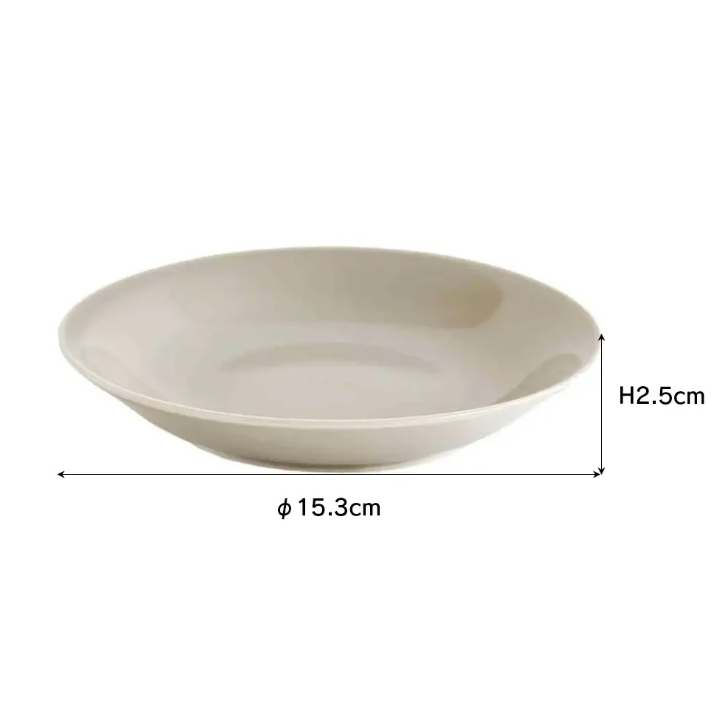 取皿 DRESS 波佐見焼 直径15.3cm
