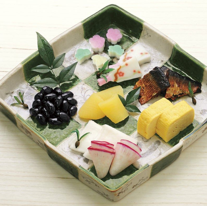 和食器 角鉢 大皿 「 たち吉 市松 大皿 」対角35cm