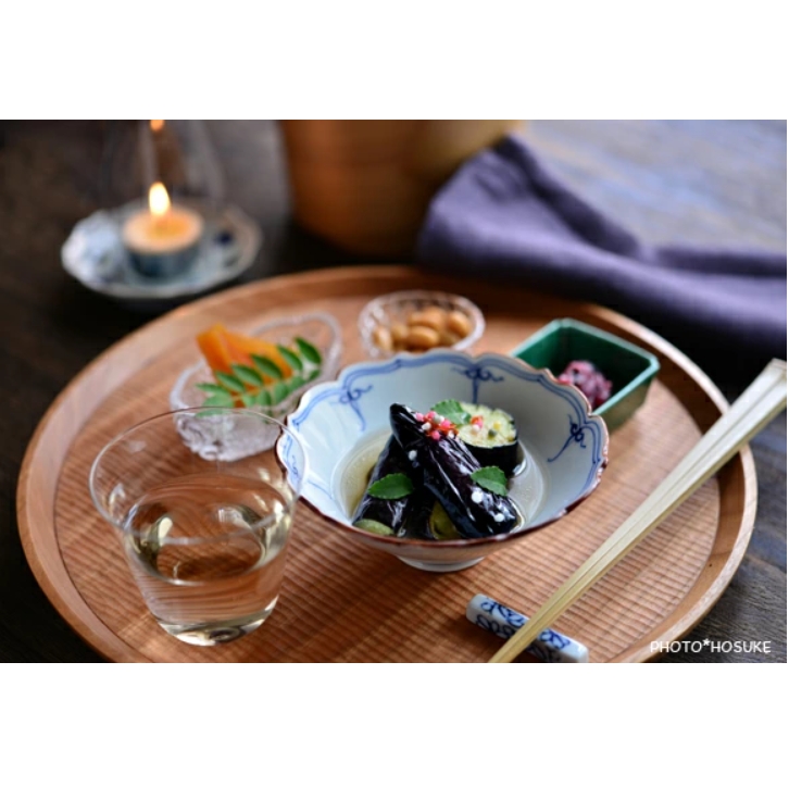 桔梗渕瓔珞小鉢 ＜和食器 / 端午の節句 / おもてなし / 有田焼＞