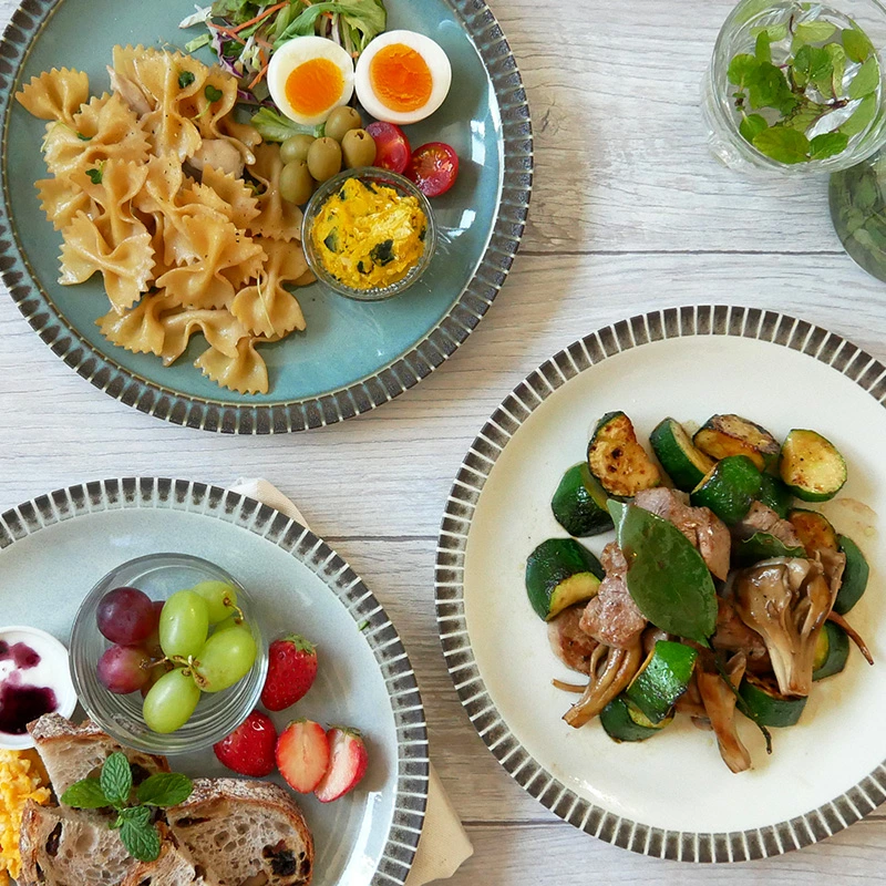 プレート LL リム十草 MARLEマルレプレート