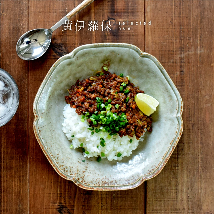 食器 和食器 おしゃれ 皿 カレー皿 花音6.3深皿