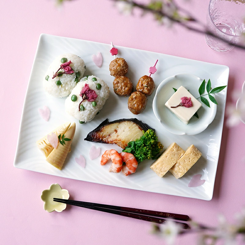 和食器 大皿 角皿 長角皿【単品】「 たち吉 白磁さらさ 大皿 」 約30×21cm 白磁