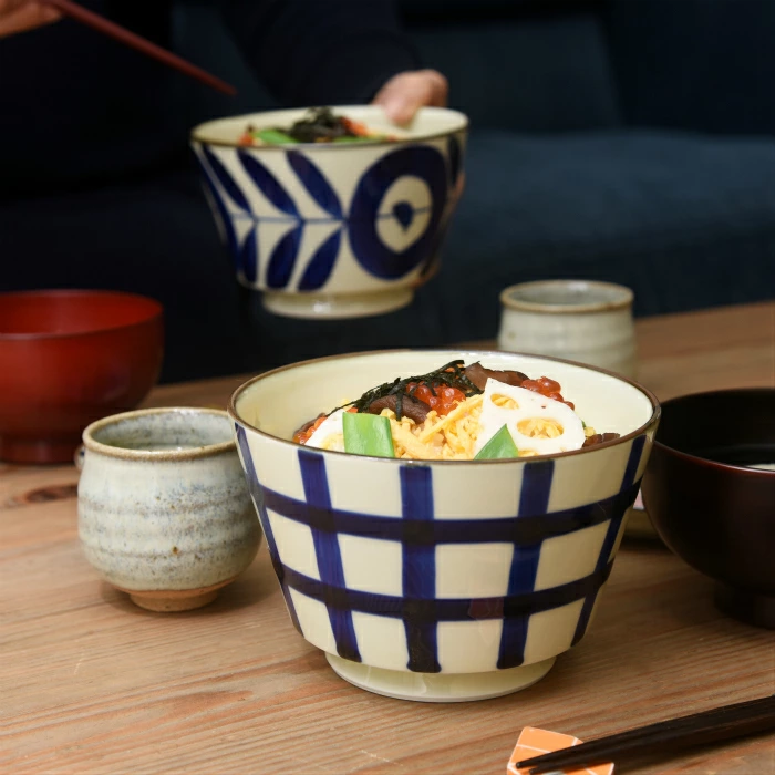 natural69 【 波佐見焼 】 焦がし呉須 丼
