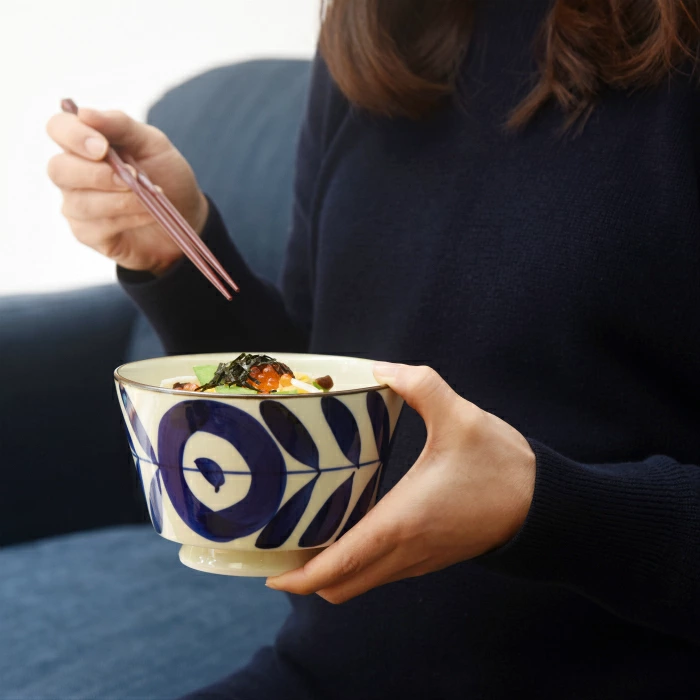 natural69 【 波佐見焼 】 焦がし呉須 丼
