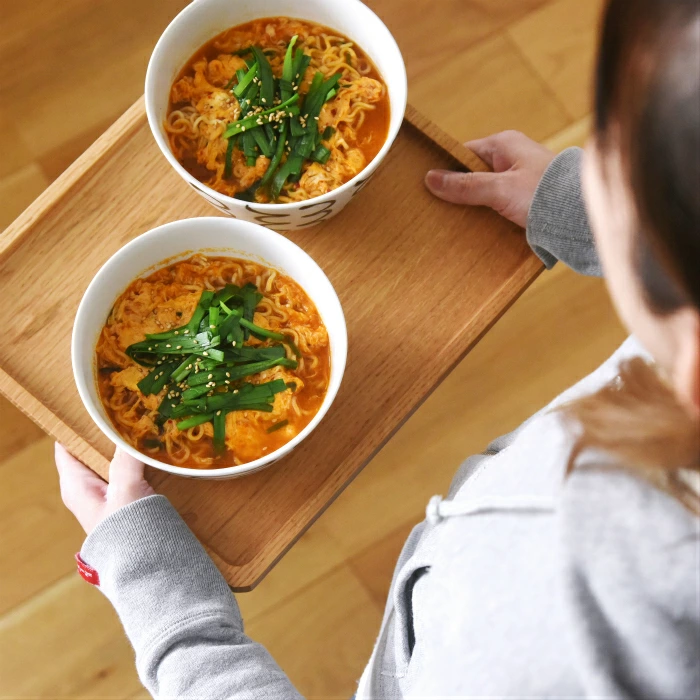 natural69 【 波佐見焼 】 スチールライン どんぶり 
