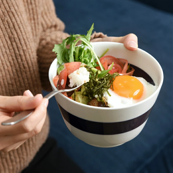 natural69 【 波佐見焼 】 ボーダーボーダー どんぶり