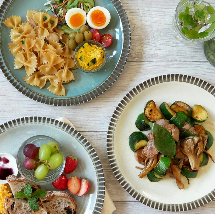 プレート LL リム十草 MARLEマルレプレート