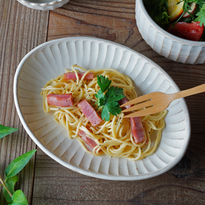 益子焼 Kinari パスタ皿