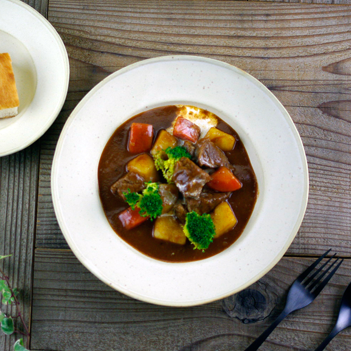 リム皿(大)kinariやさしい器 カレー皿