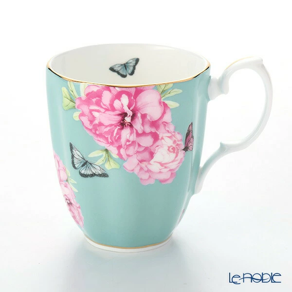 ロイヤル・アルバート ミランダ・カー フレンドシップ マグ(ターコイズ) /// マグカップ 480ml ブルー