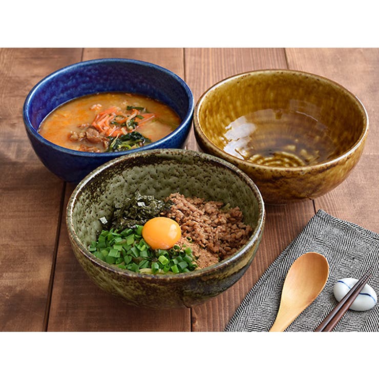 EAST table どんぶり（特大）　19cm　窯変イラボ　和食器 伊羅保 丼ぶり 麺鉢