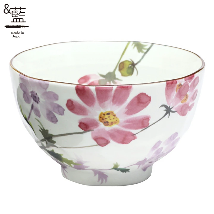 &藍 花ことば 飯碗(単品)全7種