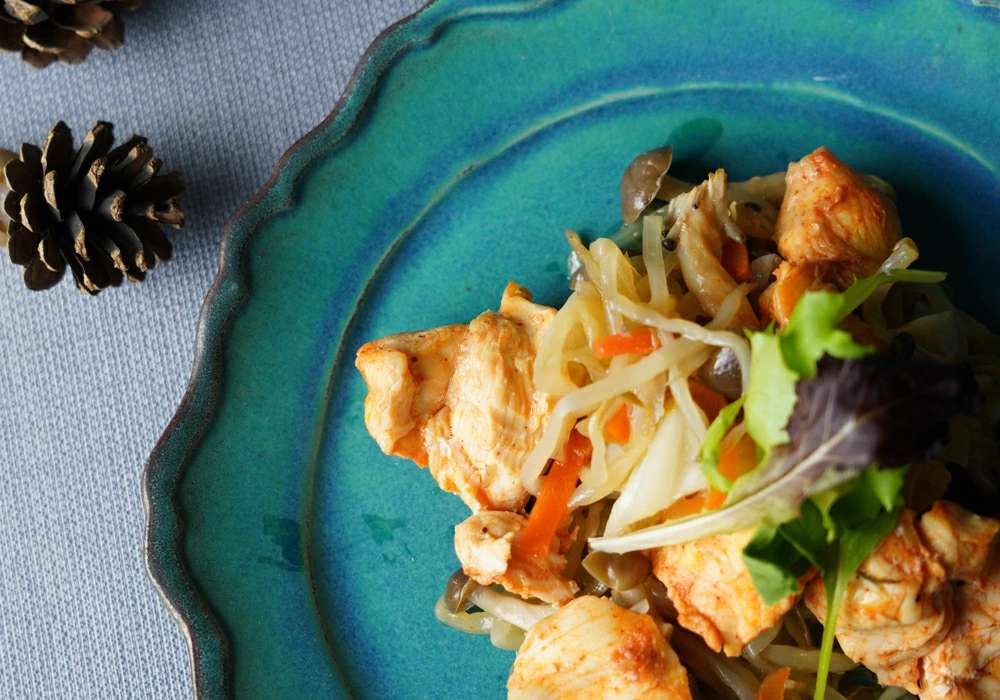 フリル皿 【大】