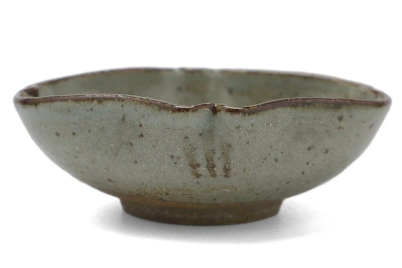 唐津焼：絵唐津小皿・C・中村恵子《小皿・12.0cm》
