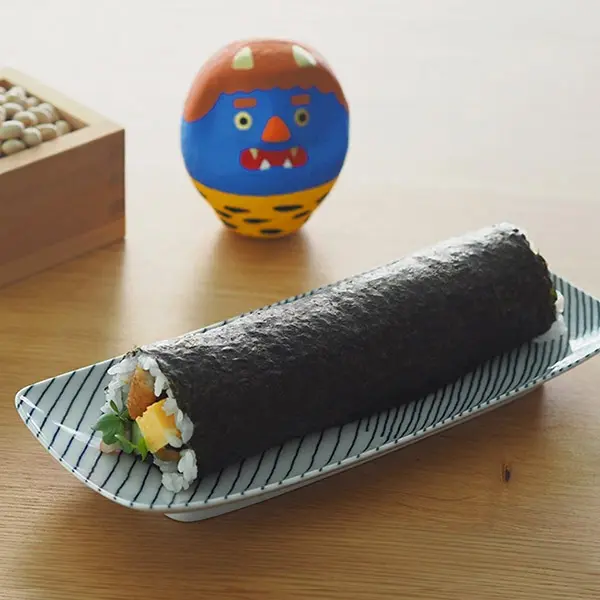 白山陶器 和食器 長焼皿 重ね縞