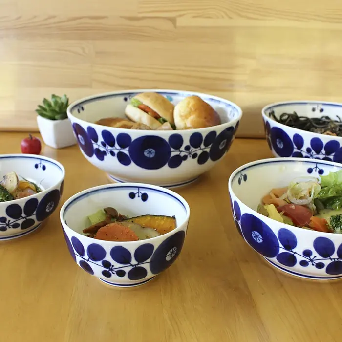 波佐見焼 白山陶器 ブルーム ボウルM