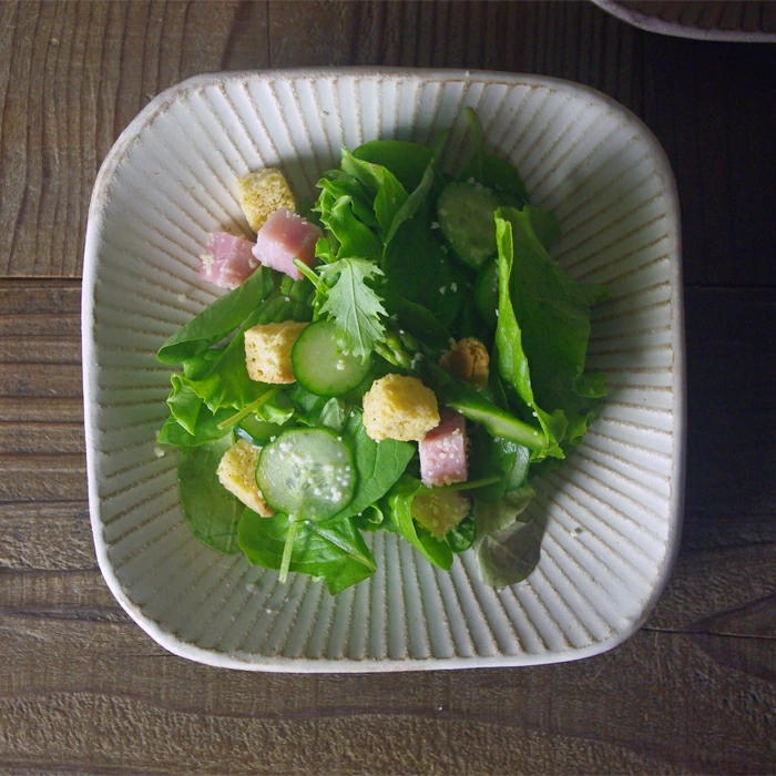 SENシリーズ スクエア【kinari】益子焼 角皿