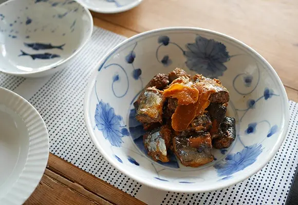 文吉窯　7寸浅鉢　山水 ＜和食器 / 九谷焼 / 文吉窯 / ボウル / 煮物鉢＞