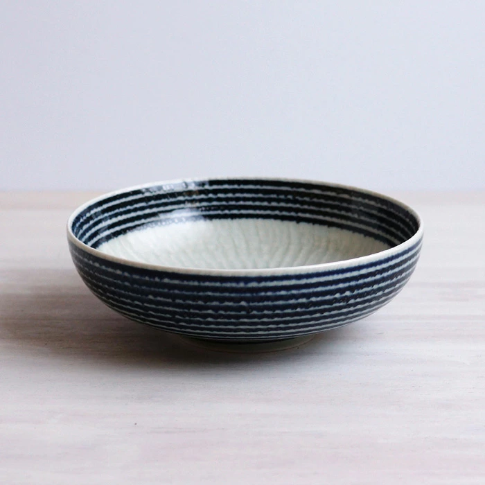 波佐見焼 食器 藍駒 丸大鉢 和山 WAZAN 鉢