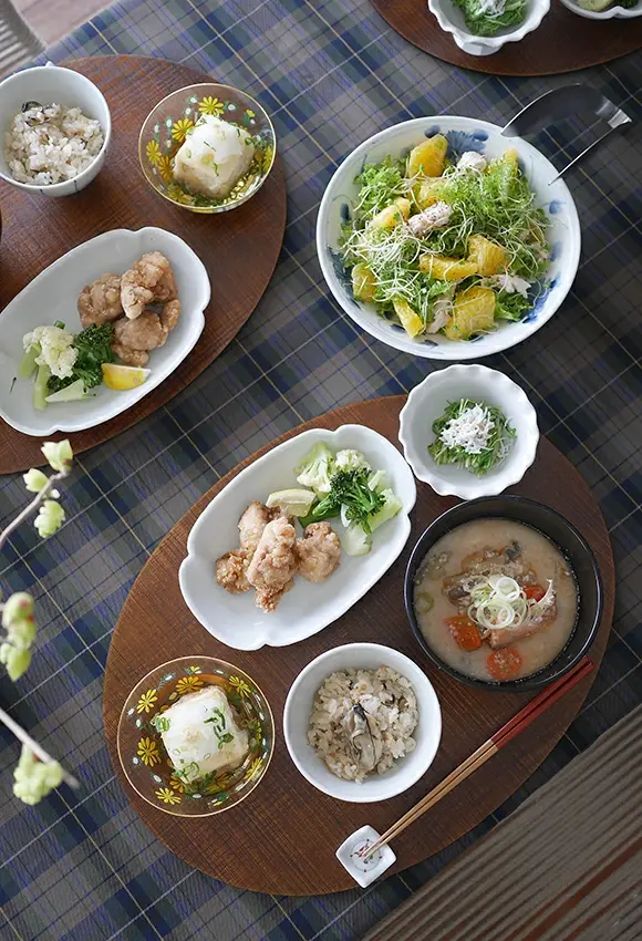 文吉窯　7寸浅鉢　山水 ＜和食器 / 九谷焼 / 文吉窯 / ボウル / 煮物鉢＞